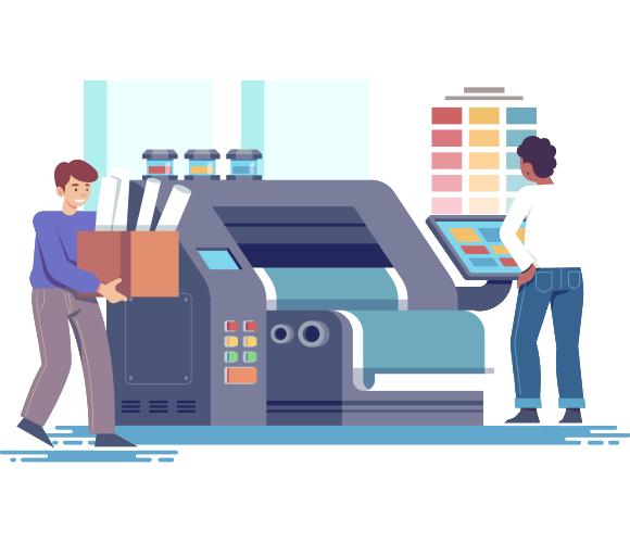 Folded Hang Tags Printing